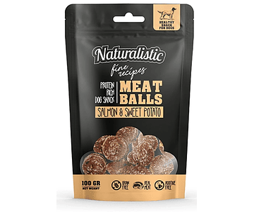 Naturalistic Meatballs Salmón y Camote- 100gr