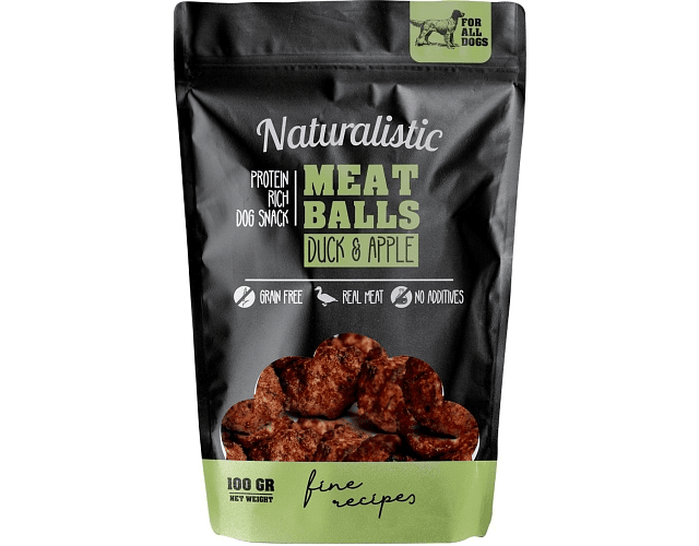 Naturalistic Meatballs Pato y Manzana- 100gr