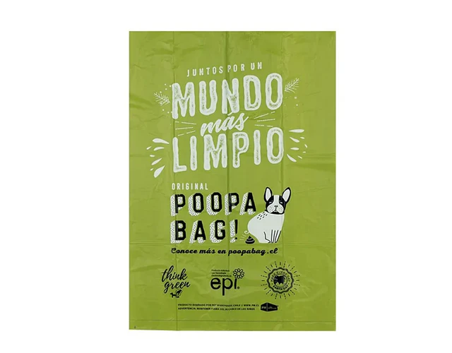 Bolsas Sanitarias Poopa Bag, 16 rollos 