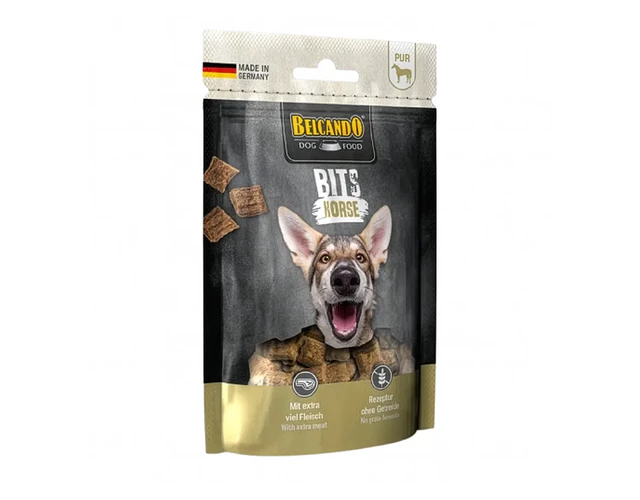 Snack monoprotéico de Caballo Belcando Bits