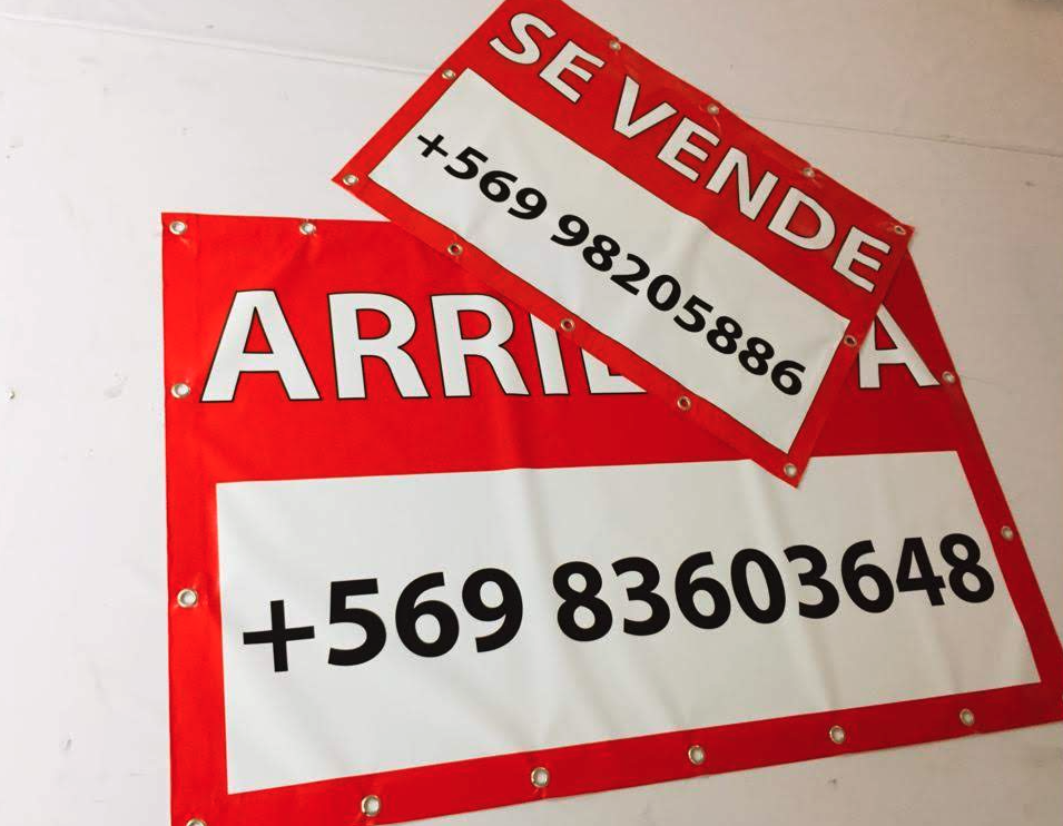 Letrero Vende/Arrienda - 80x120cm