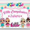 Pendón PVC Cumpleaños Personalizado