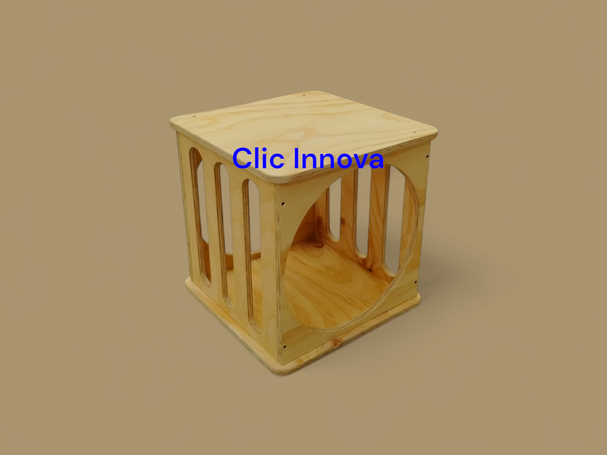 Cubo mas rampa Pikler