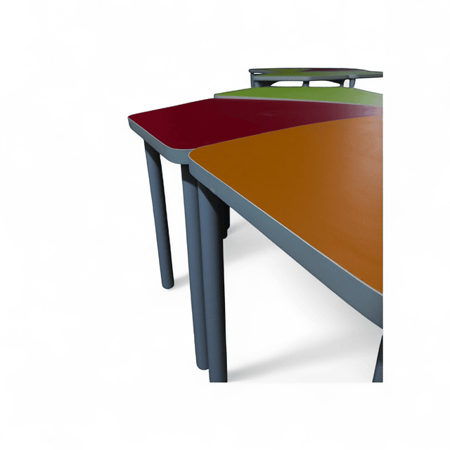 MESA GRUPAL PARVULO MODELO PETALO