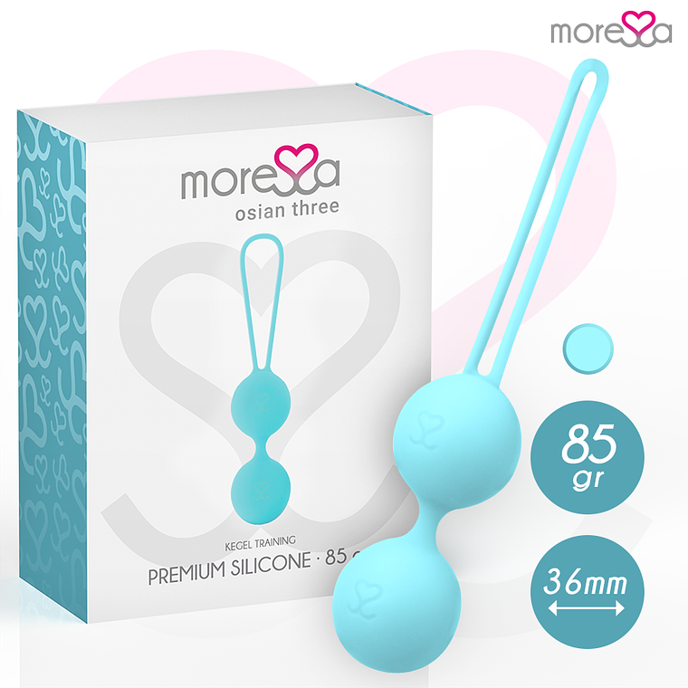MORESSA - OSIAN TRÊS SILICONE TURQUESA PREMIUM 1