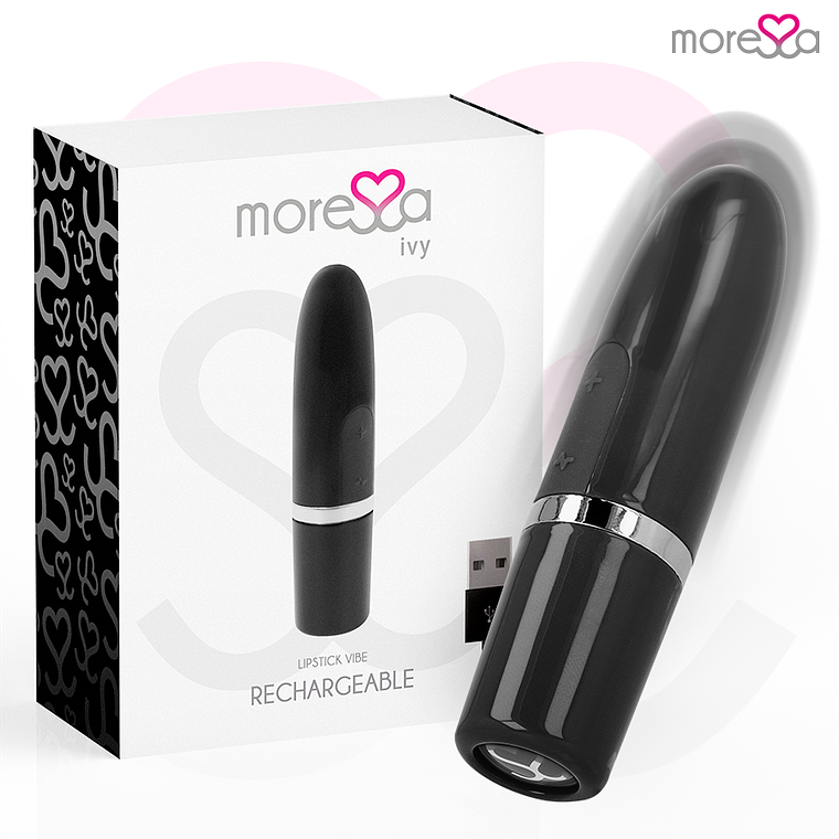 MORESSA - IVY VIBRADOR ESTIMULADOR VIAGEM PRETO 1