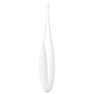 SATISFYER - VIBRADOR TWIRLING FUN TIP BRANCO