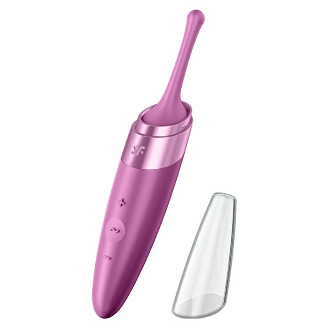 SATISFYER - ESTIMULADOR DE CLITÓRIS TWIRLING DELIGHT ROXO 1