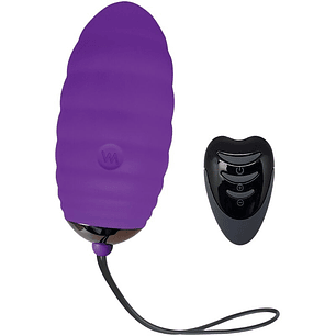ADRIEN LASTIC - OCEAN BREEZE 2.0 OVO VIBRANTE RECARREGÁVEL CONTROLE REMOTO VIOLETA