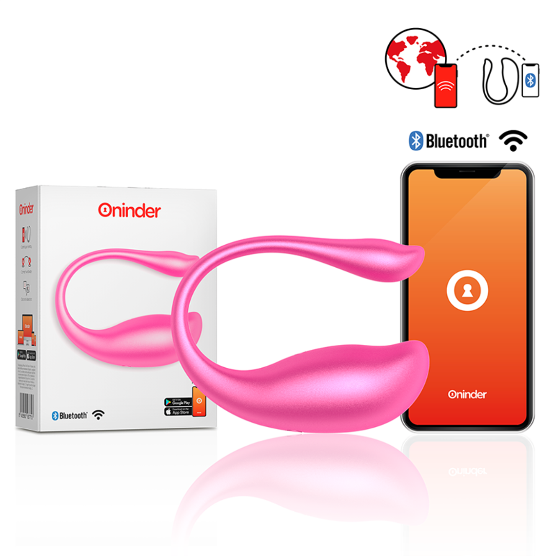 ONINDER - OVO VIBRANTE NAIROBI ROSA - APLICATIVO GRATUITO 1