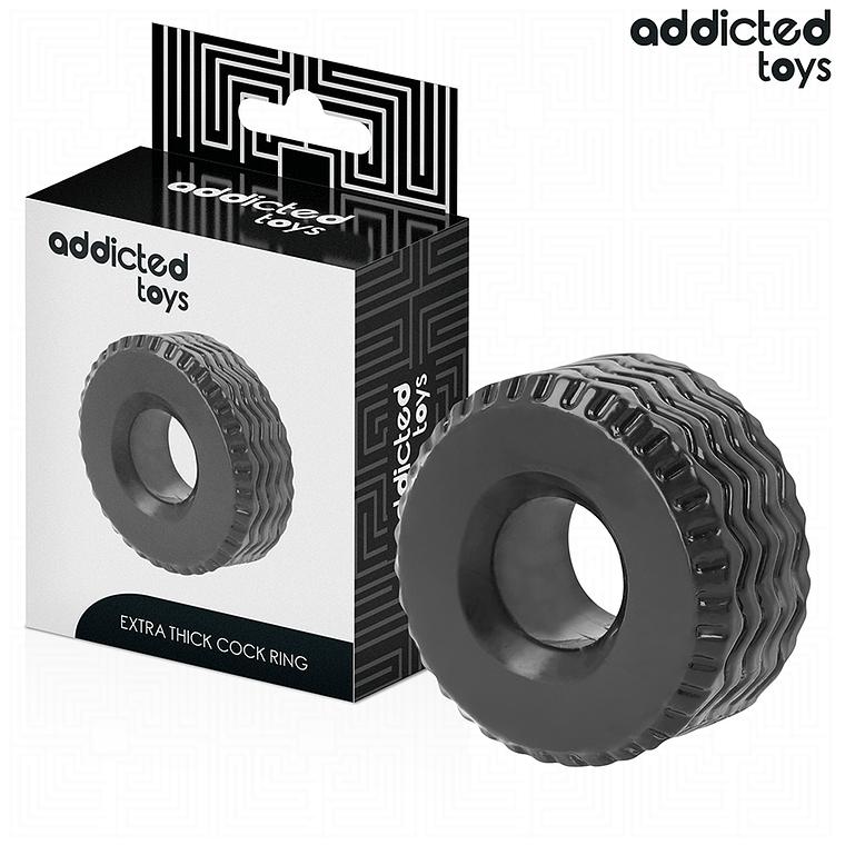 ADDICTED TOYS - ANEL DE PÉ EXTRA GROSSO 1