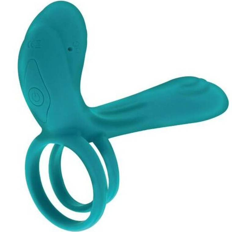 XOCOON - ANEL VIBRADOR PARA CASAIS VERDE 1