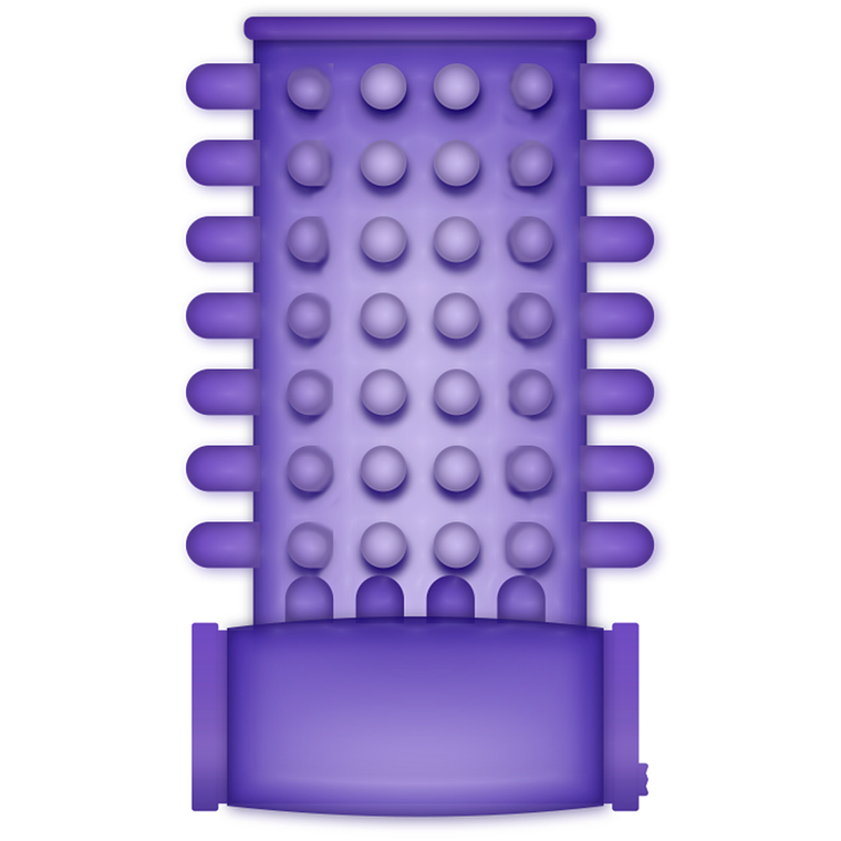 CASUAL LOVE - TAMPA DO PÊNIS DO VIBRADOR DE LILAC ANEL 1