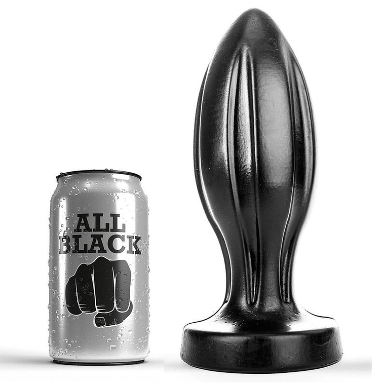 ALL BLACK - PLUG ANAL 21 CM 1