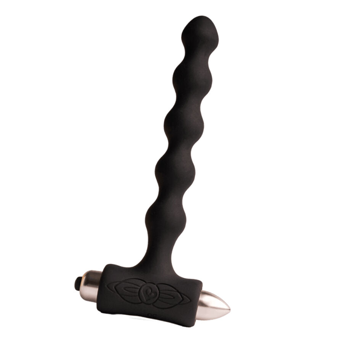 ROCKS-OFF - PETITE SENSATIONS PEARLS PLUG ANAL VIBRADOR PRETO 1