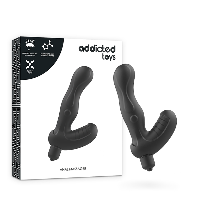 ADDICTED TOYS - P-SPOT VIBE ESTIMULADOR ANAL DE PRÓSTATA DE SILICONE 1