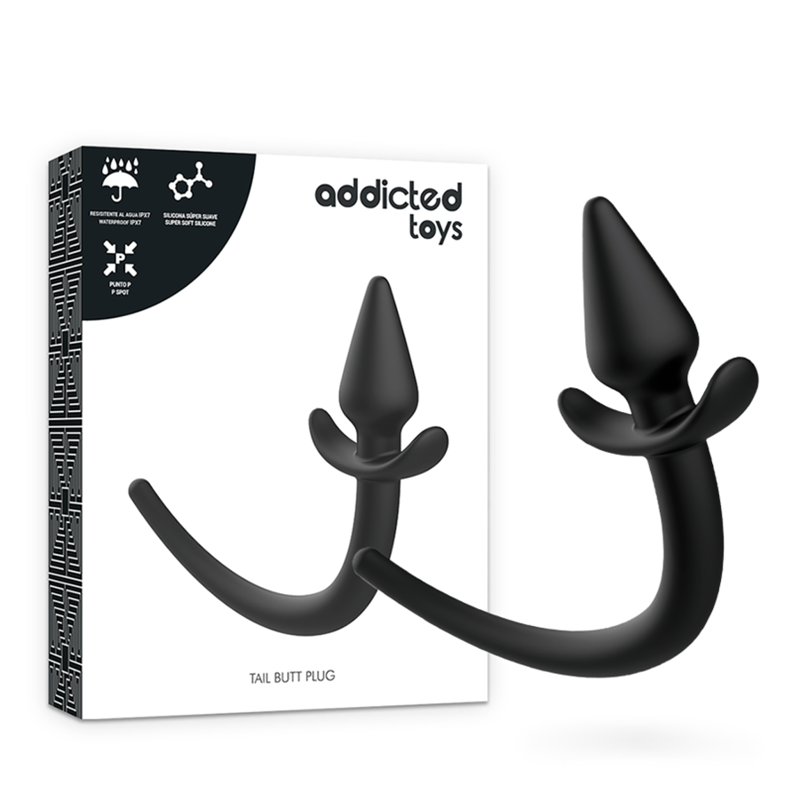 ADDICTED TOYS - CACHORRO PLUG ANAL SILICONE 1
