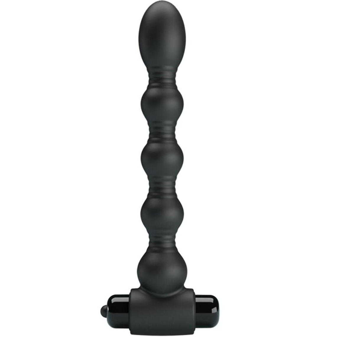 PRETTY LOVE - LYNN SILICONE ANAL PLUG 10 VIBRAÇÕES PRETO 1