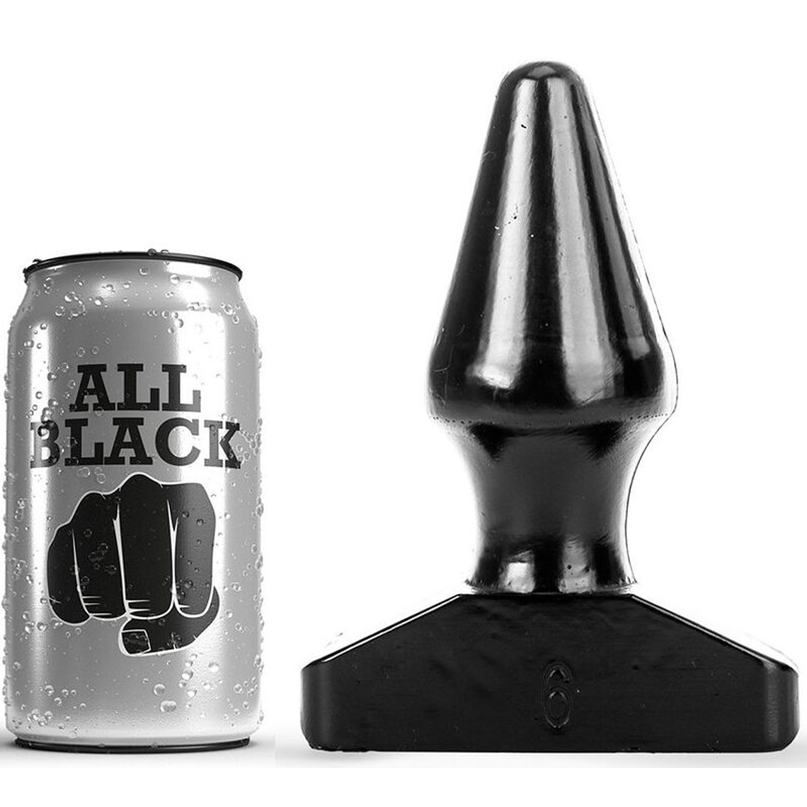 ALL BLACK - PLUG ANAL 15,5 CM 1