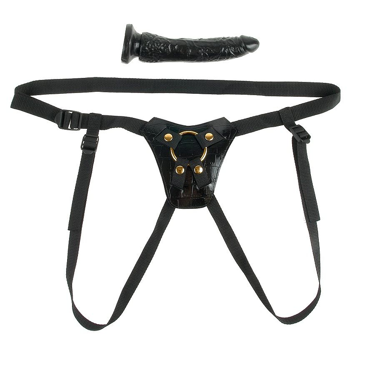 FETISH FANTASY GOLD - DESIGNER STRAP-ON 1