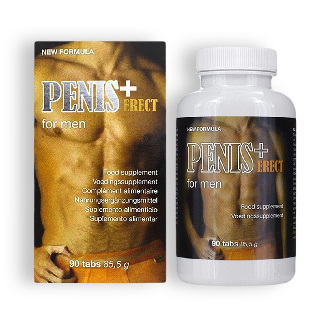 CÁPSULAS ESTIMULANTES PENIS + ERECT 1