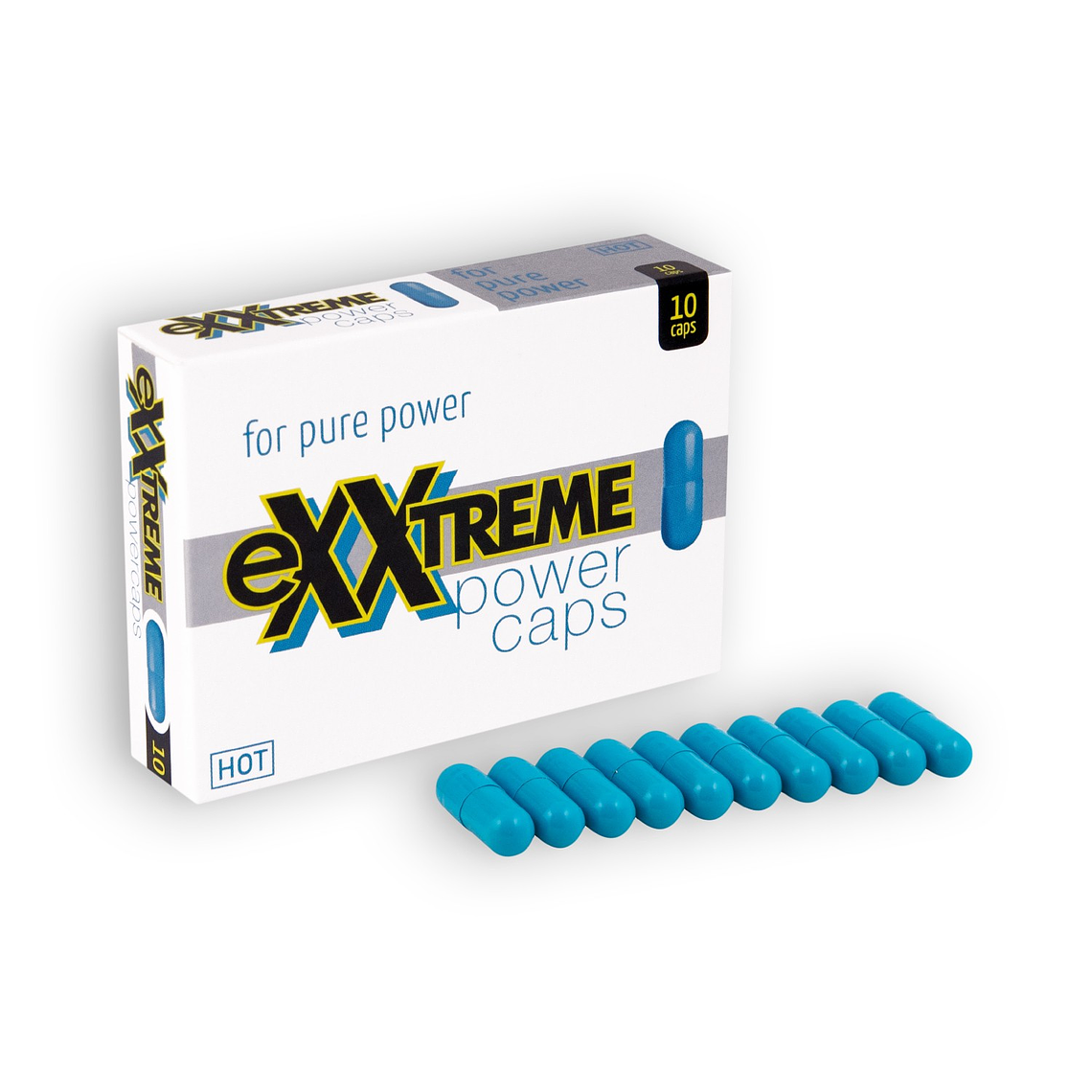 CÁPSULAS ESTIMULANTES EXXTREME POWER CAPS PARA HOMEM 10 CÁPSULAS 1