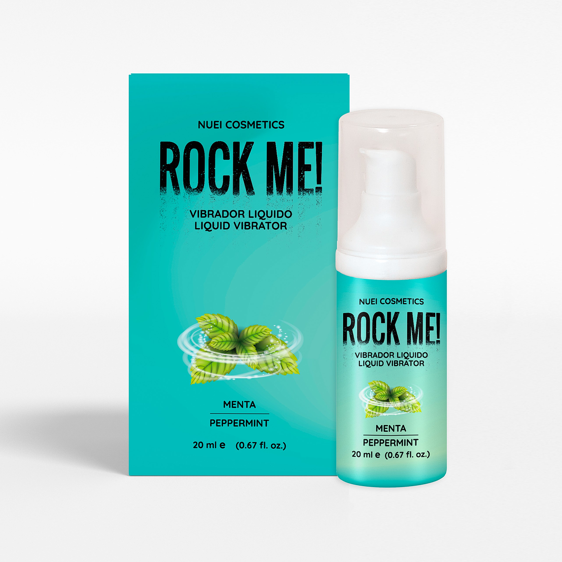 ROCK ME! VIBRADOR LÍQUIDO MENTA 20 ML NUEI 1