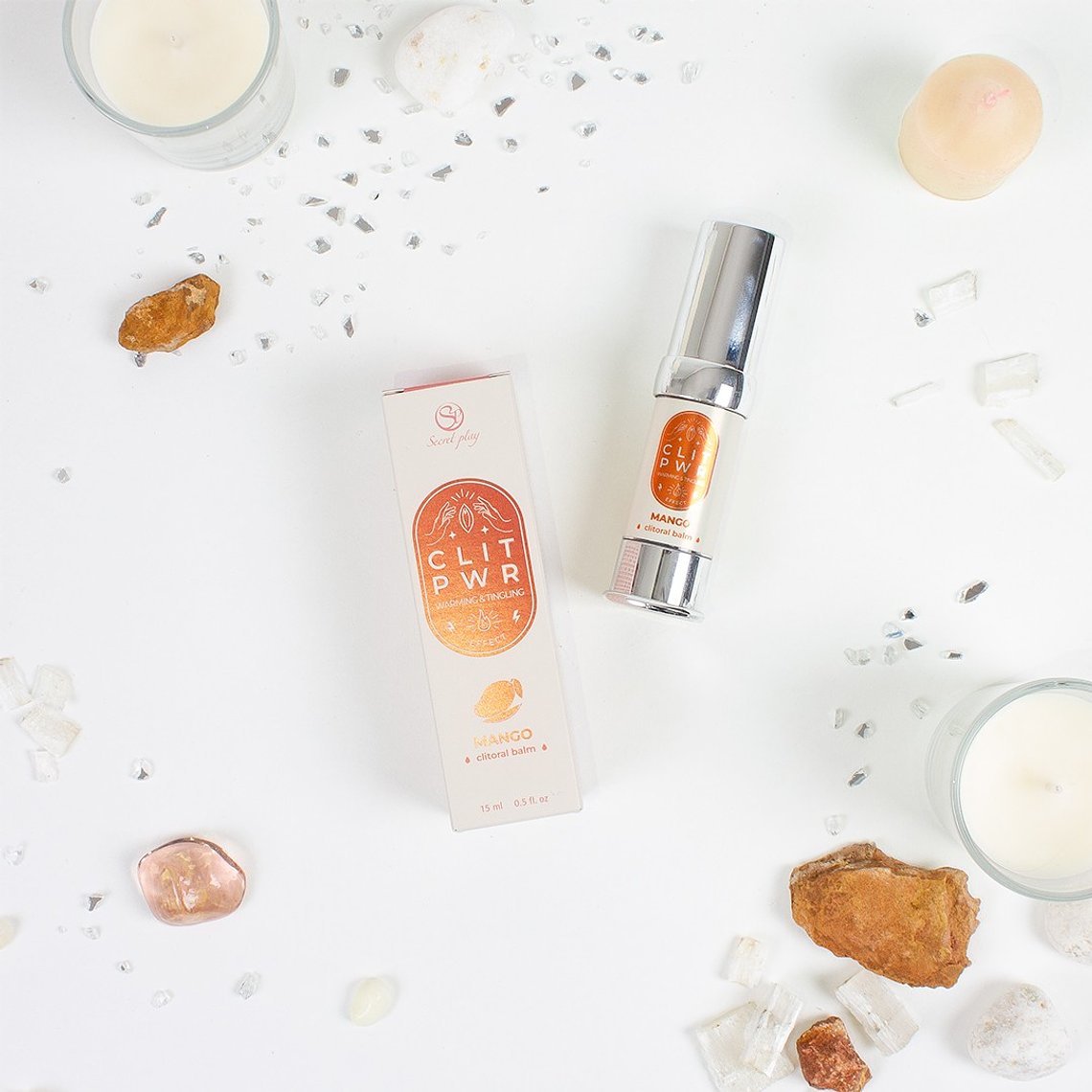 CLIT PWR - BÁLSAMO PARA CLÍTORIS MANGA 15ML SECRET PLAY 4