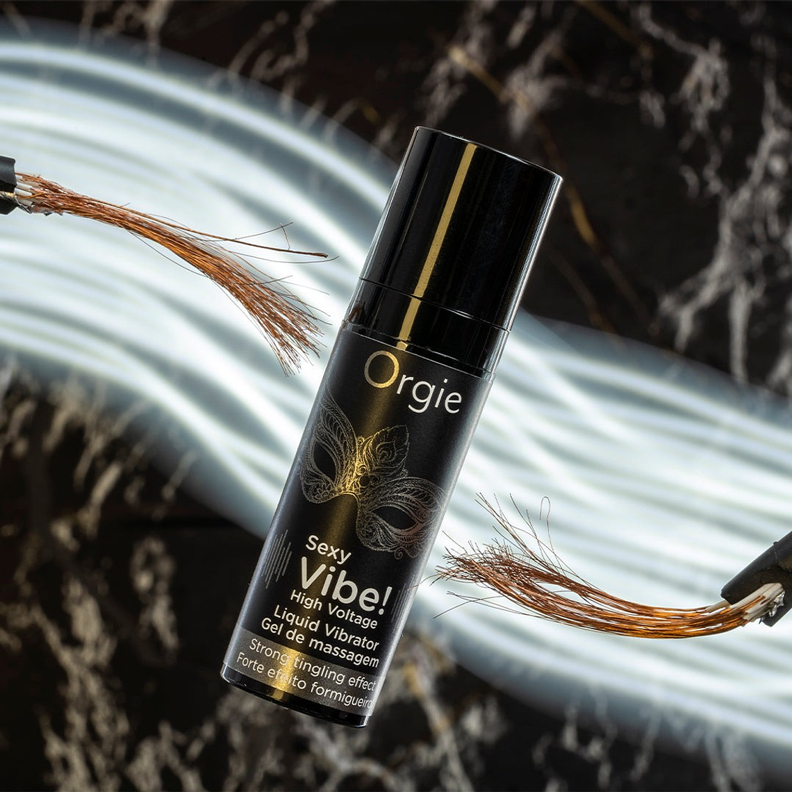 GEL COM VIBRAÇÃO SEXY VIBE HIGH VOLTAGE 15ML ORGIE 2