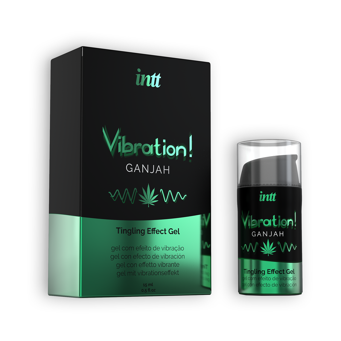 GEL COM VIBRAÇÃO VIBRATION GANJAH INTT 15ML 2