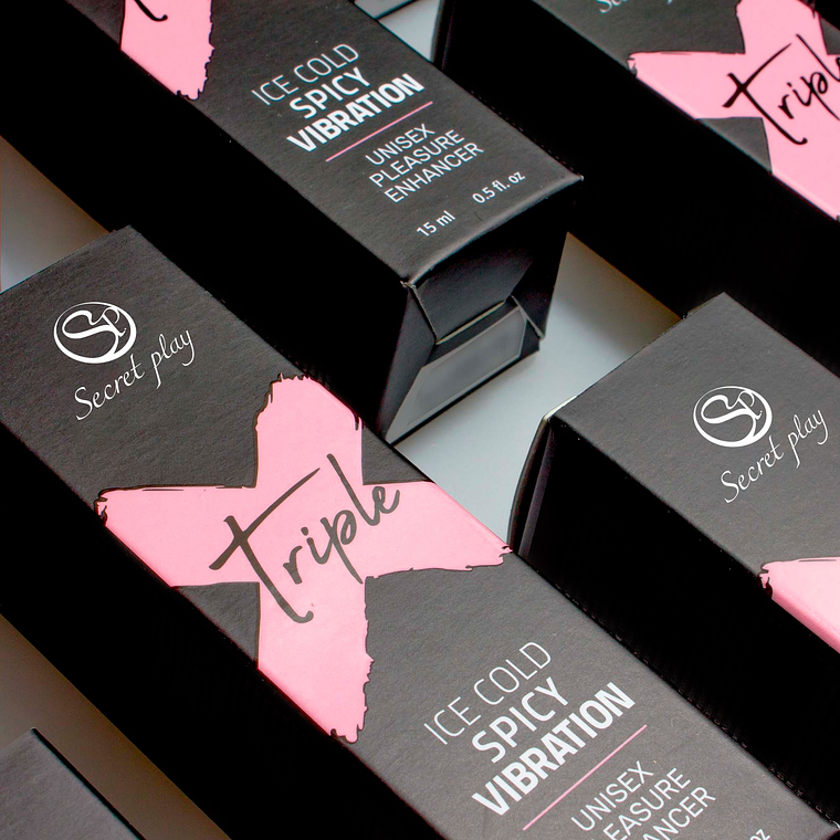GEL ESTIMULANTE TRIPLE X UNISEXO SECRET PLAY 15ML 7