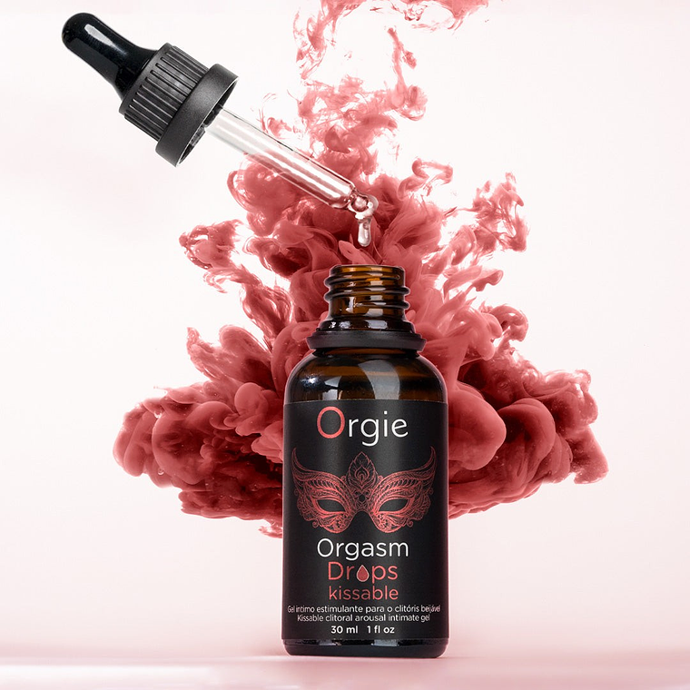 GOTAS BEIJÁVEIS ORGASM DROPS KISSABLE 30ML ORGIE 3