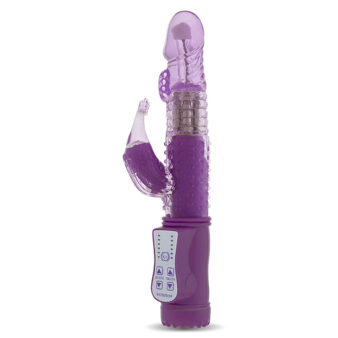 VIBRADOR VIBRATING DOLPHIN ROXO 1