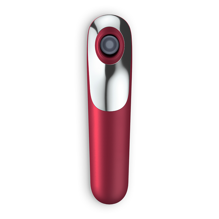 VIBRADOR DUAL LOVE COM APP SATISFYER VERMELHO 2
