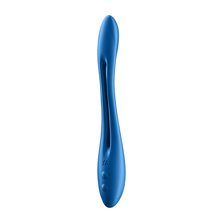 VIBRADOR ELASTIC GAME SATISFYER AZUL 7