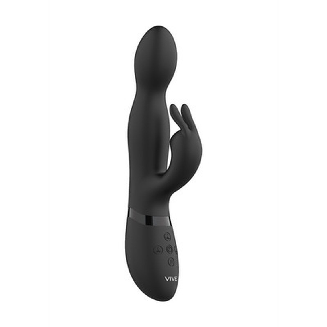 VIBRADOR NIVA ROTATING RABBIT PRETO VIVE 1