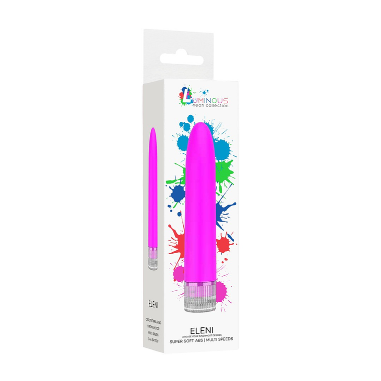 VIBRADOR ELENI LUMINOUS NEON COLLECTION ROSA  2