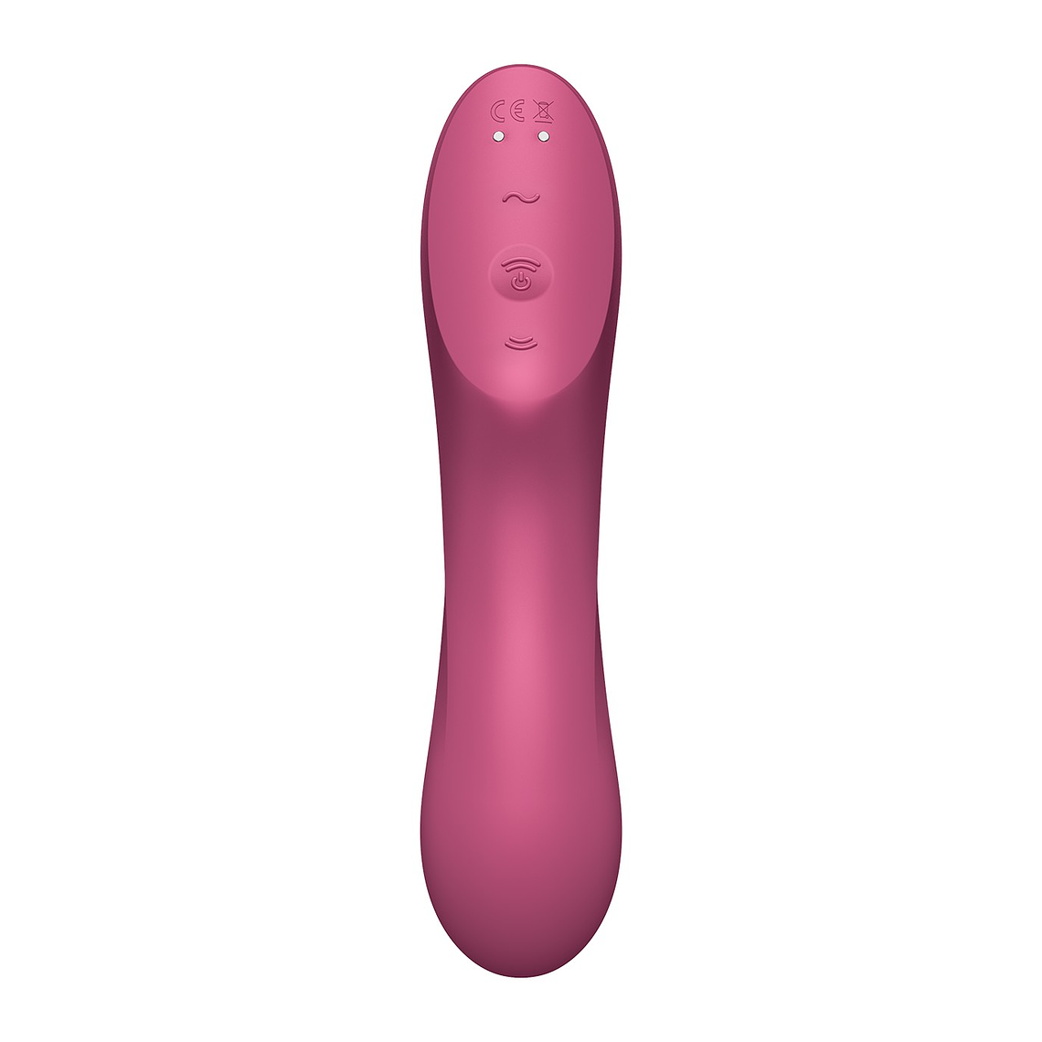 VIBRADOR CURVY TRINITY 3 SATISFYER VERMELHO 5