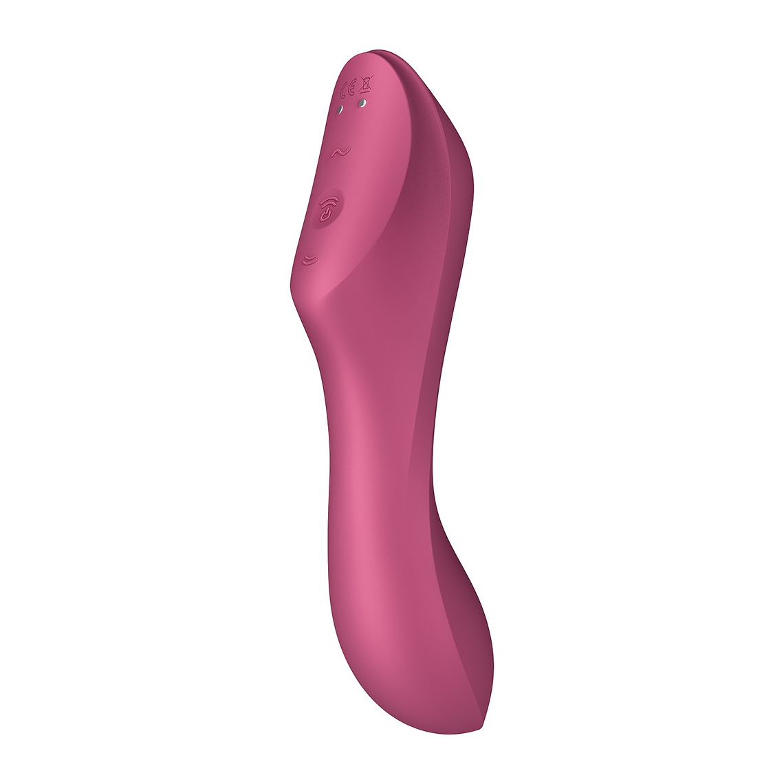 VIBRADOR CURVY TRINITY 3 SATISFYER VERMELHO 6