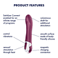 VIBRADOR BIG HEAT COM APP SATISFYER - Thumbnail 11