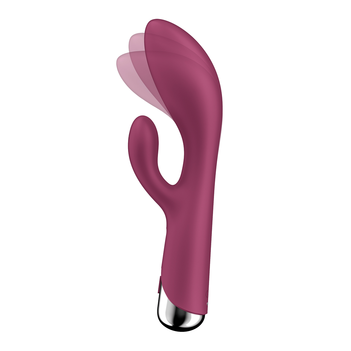 VIBRADOR SPINNING RABBIT 1 VERMELHO SATISFYER 6