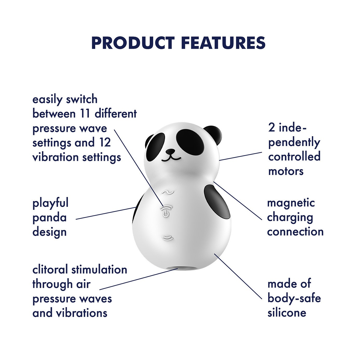 ESTIMULADOR POCKET PANDA SATISFYER 5