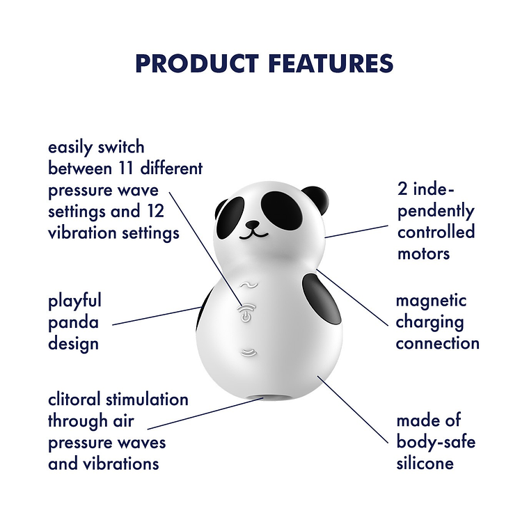 ESTIMULADOR POCKET PANDA SATISFYER 5