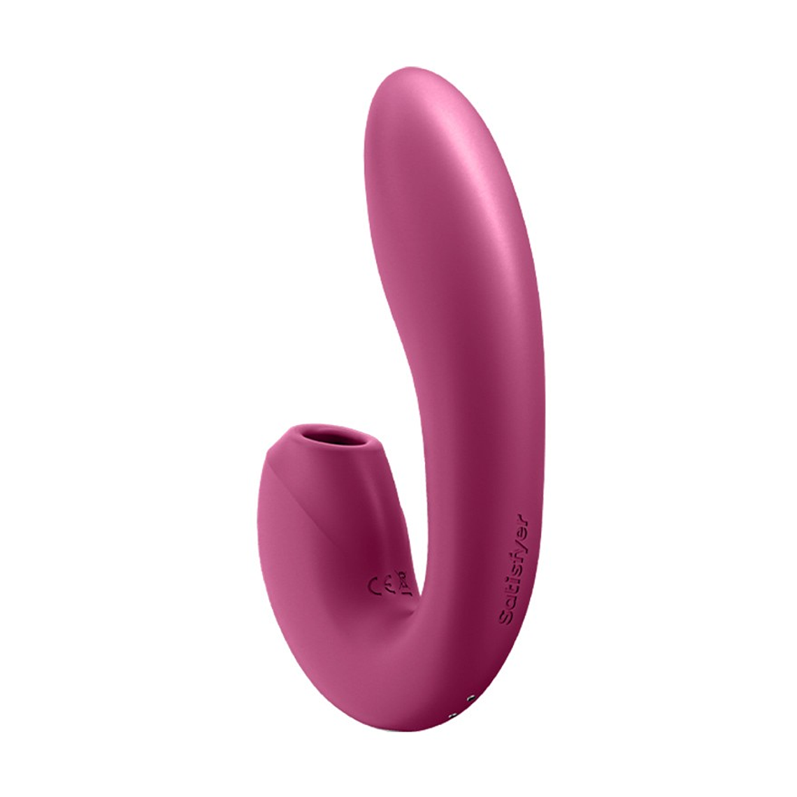 VIBRADOR SUNRAY COM APP SATISFYER VERMELHO 3