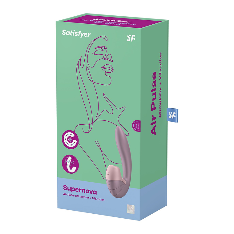 VIBRADOR SUPERNOVA SATISFYER ROSA 9