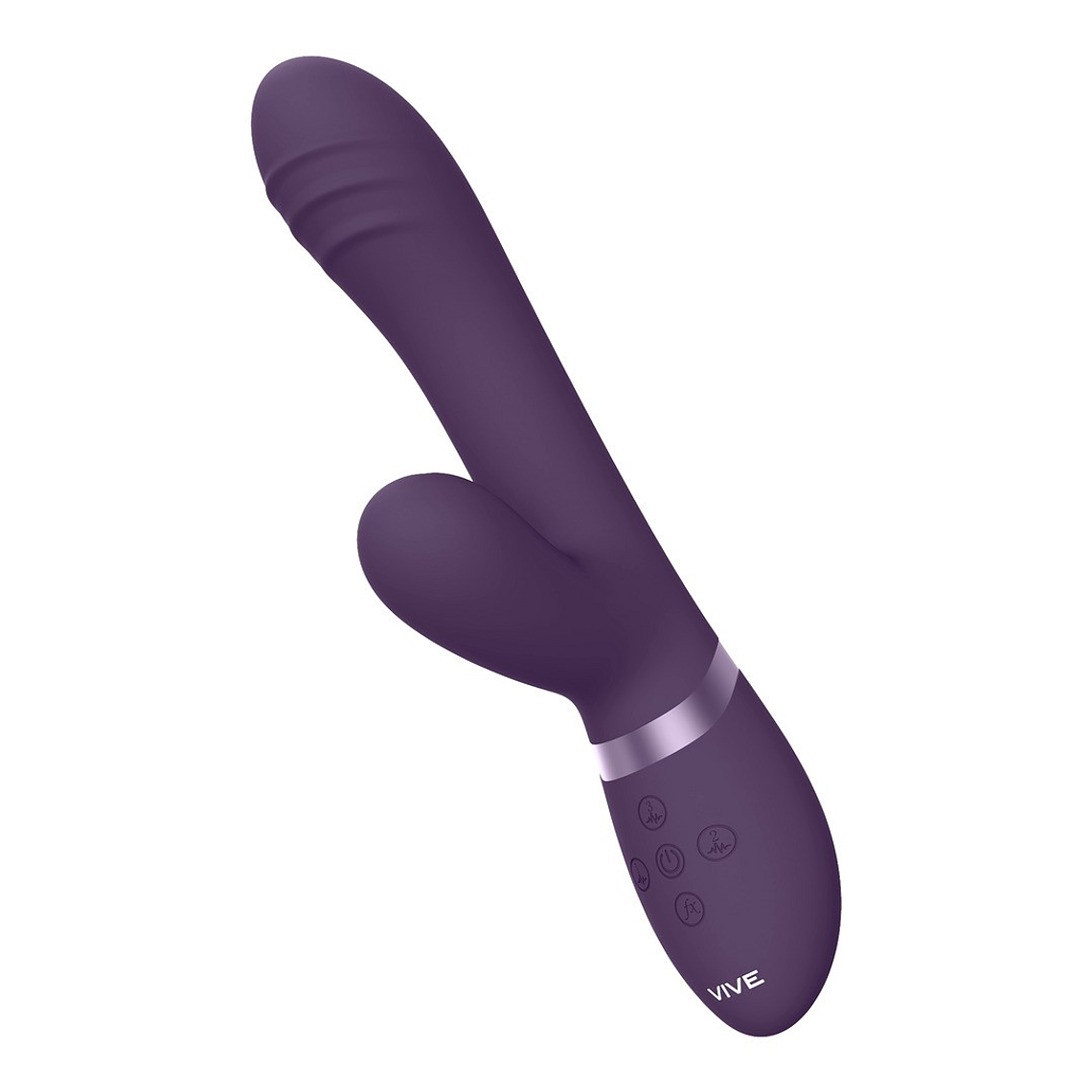 VIBRADOR TANI FINGER MOTION WITH PULSE-WAVE ROXO VIVE  5