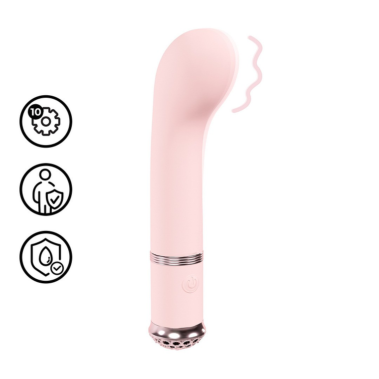 Vibrador Ponto G Cherie Loveline | 10.000 rpm | Silicone Ultra Macio 1