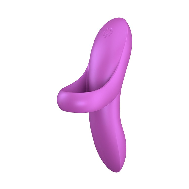 VIBRADOR DE DEDO BOLD LOVER SATISFYER ROXO 5