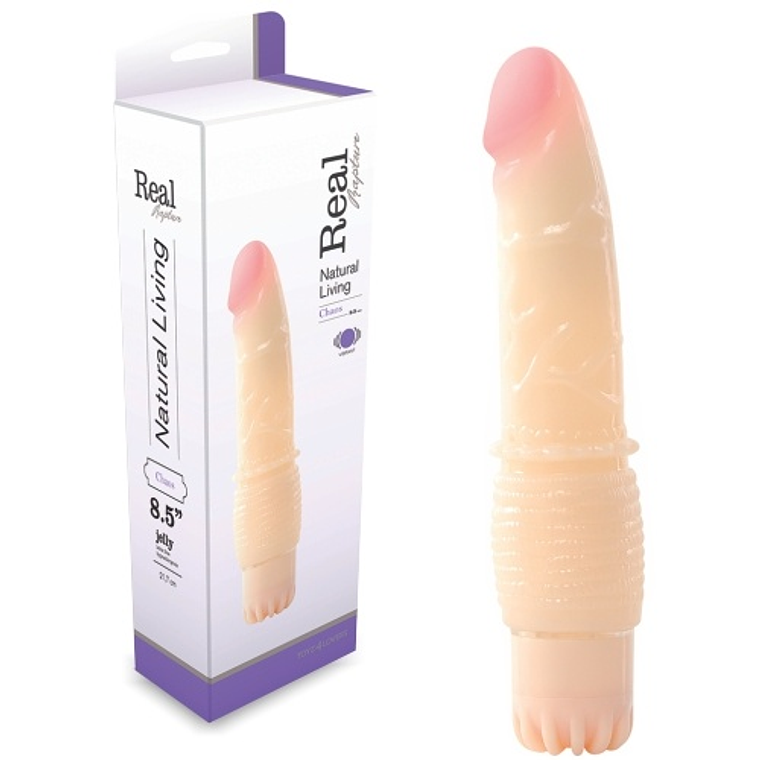 VIBRADOR JELLY REAL RAPTURE CHAOS 8.5'' 2