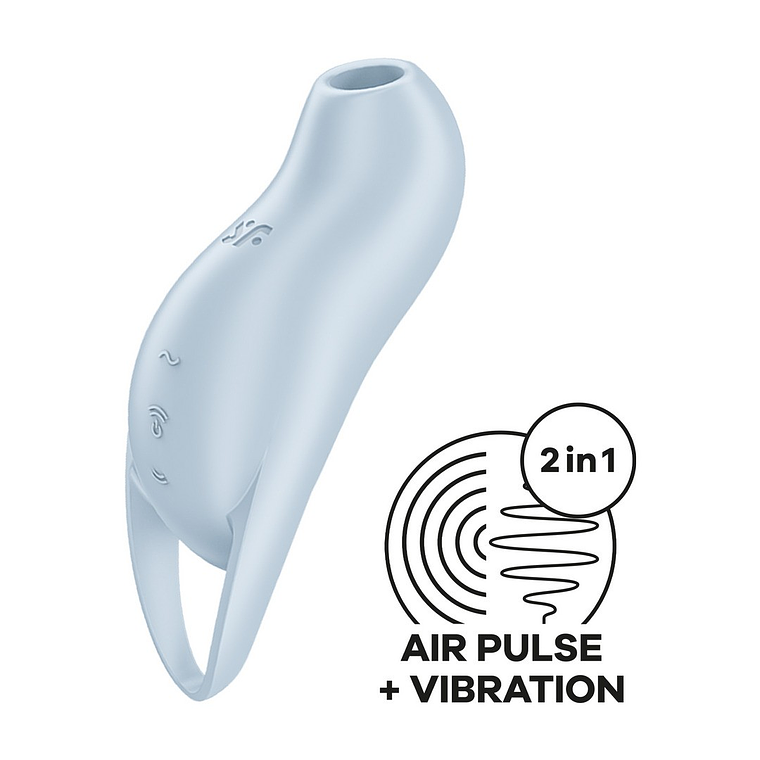 VIBRADOR POCKET PRO 1 - AZUL SATISFYER 1
